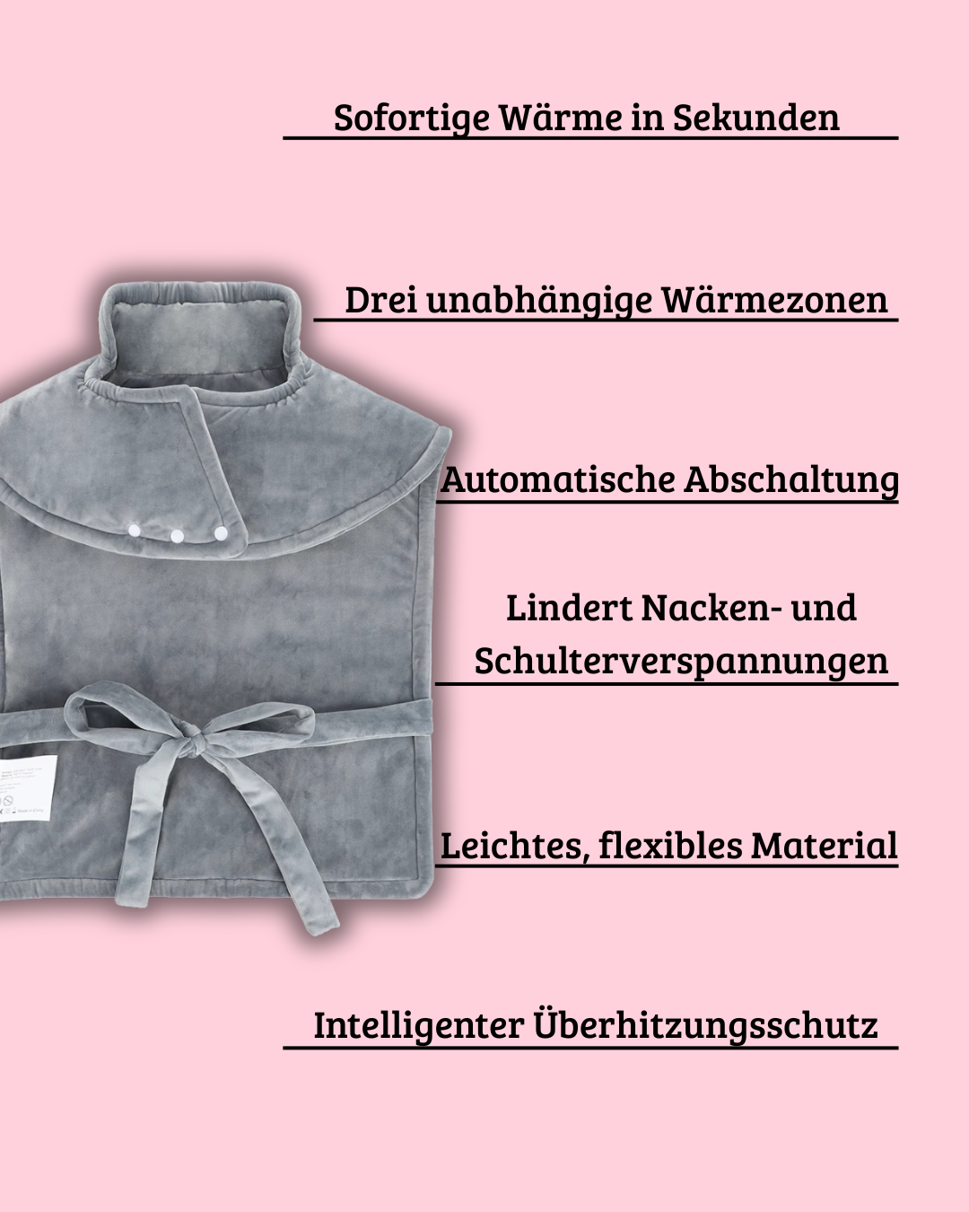 HeatFlex™ – Bewegungsfreiheit trifft Wärme.