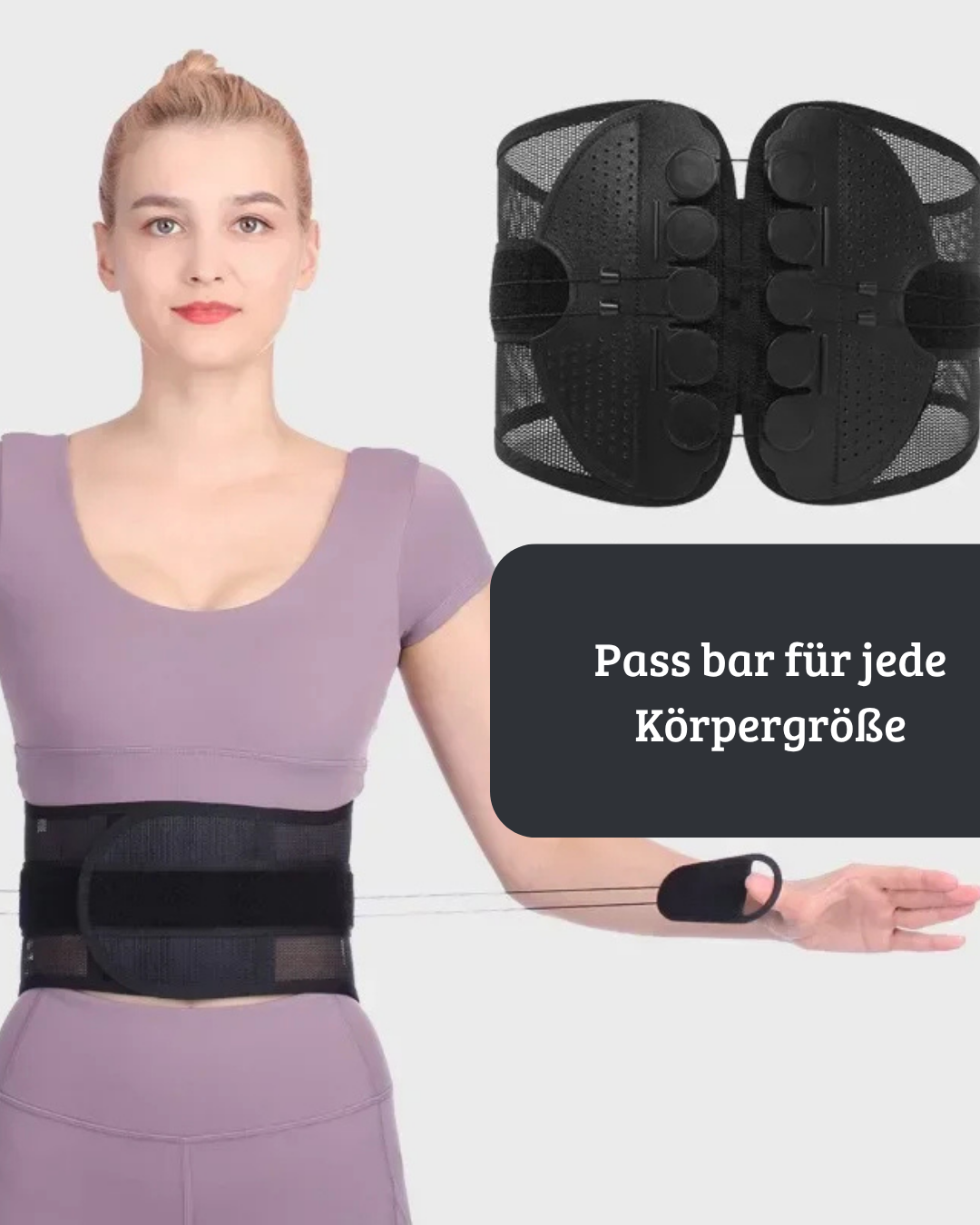 Der ProFormX Rücken-Gurt – Stabilität trifft Flexibilität