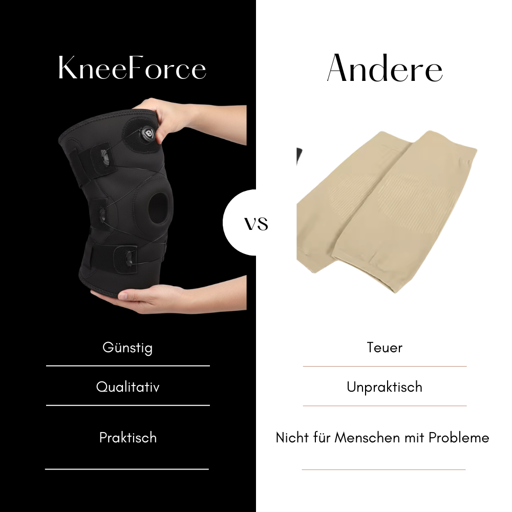 KneeForce-Mehr Halt. Mehr Leistung.