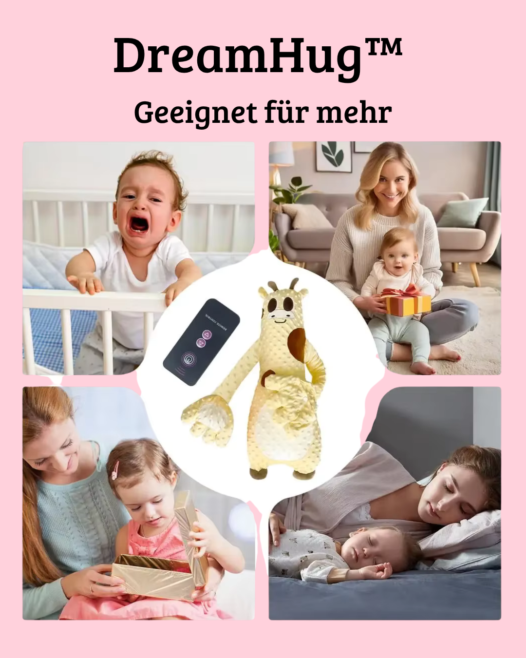 DreamHug™- Schlaf beginnt mit Geborgenheit.