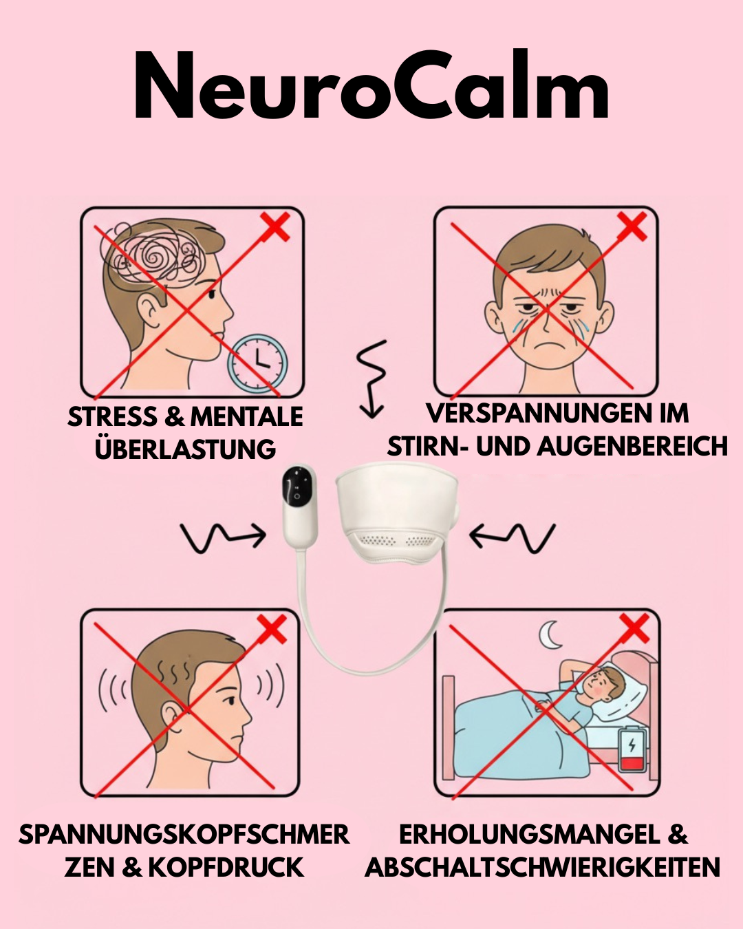 NeuroCalm-Schalte den Lärm im Kopf aus.