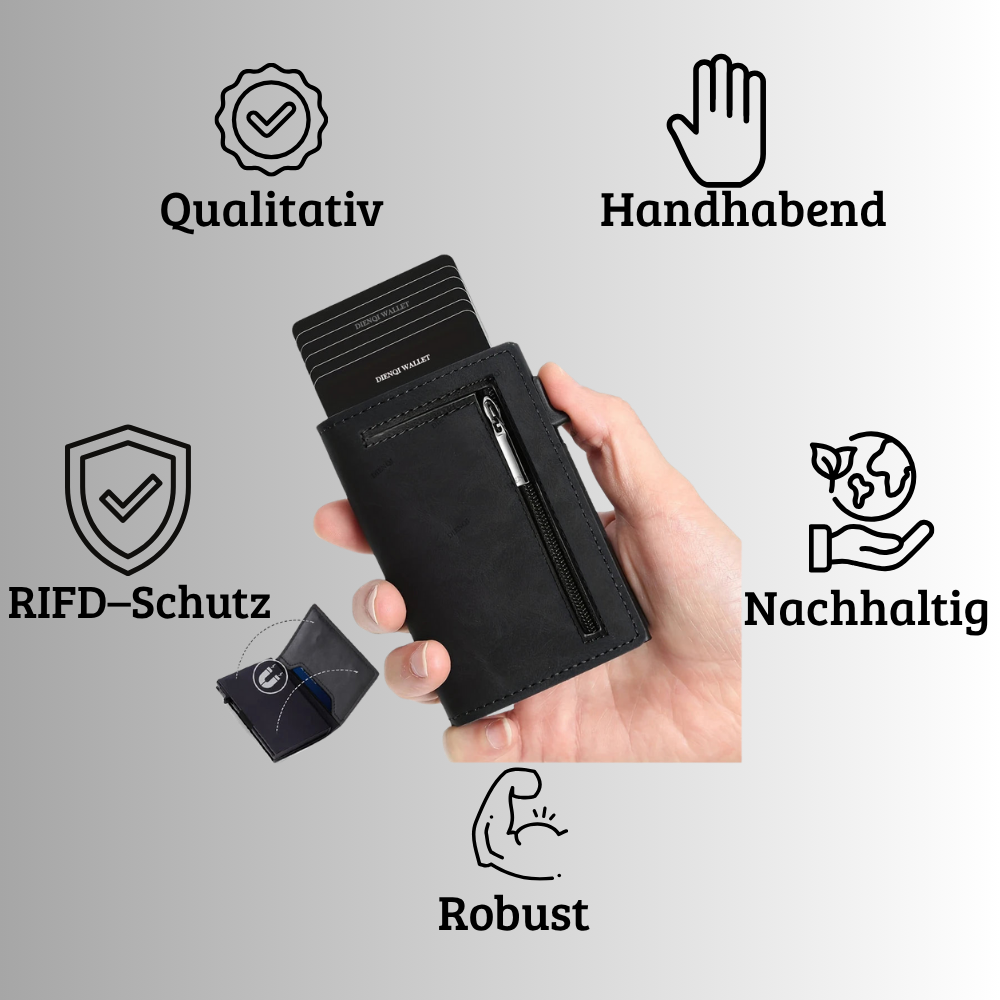 SmartWallet™ – Der kompakte Geldbeutel mit RFID-Schutz